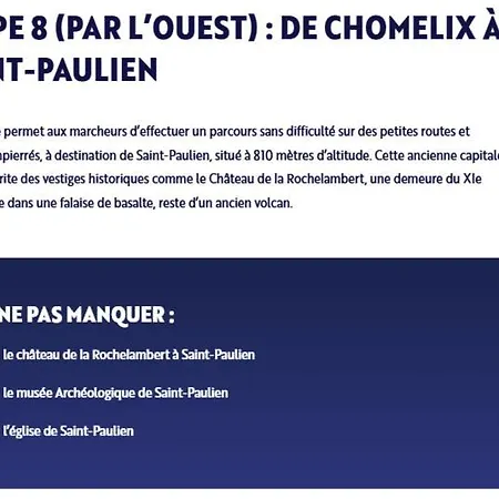 Privee F - Escale Gorges De L'arzon Pres Du Puy Nocleg ze śniadaniem 3*